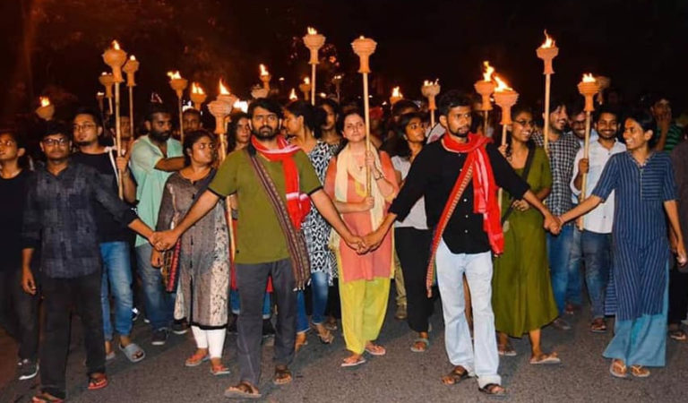 JNU ಚುನಾವಣೆ: ಎಲ್ಲಾ ಸ್ಥಾನಗಳಲ್ಲೂ ಮುನ್ನಡೆ ಸಾಧಿಸಿದ ಎಡ ಒಕ್ಕೂಟ, ಸೆ.17ರವರೆಗೆ ಫಲಿತಾಂಶ ಘೋಷಿಸುವಂತಿಲ್ಲ..