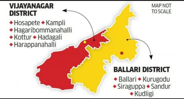 ಬಳ್ಳಾರಿ ಜಿಲ್ಲೆ ವಿಭಜನೆ: ಪರ ಮತ್ತು ವಿರೋಧದ ಹಿಂದಿದೆ ಸ್ವಾರ್ಥ, ಮಸಲತ್ತು, ಒಳ ಏಟು…..