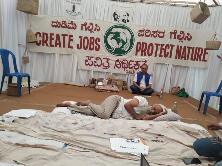 ಸಂಯಮದ ಆರ್ಥಿಕತೆಗಾಗಿ ಪ್ರಸನ್ನರವರ ಸತ್ಯಾಗ್ರಹ ಬೆಂಬಲಿಸೋಣ: ಶಶಿಕಾಂತ ಯಡಹಳ್ಳಿ