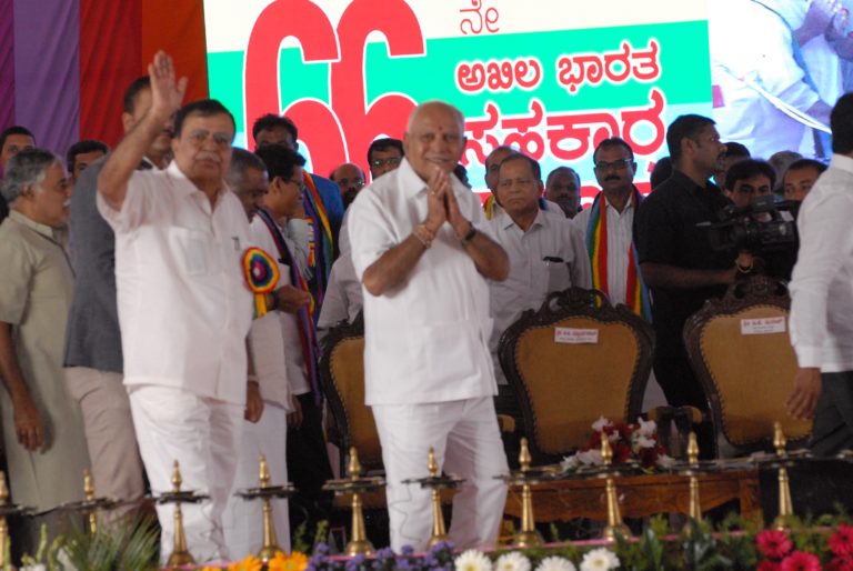 ಕೆ.ಎನ್.ರಾಜಣ್ಣ ಮತ್ತು ನನ್ನ ನಡುವೆ ಉತ್ತಮ ಬಾಂಧವ್ಯವಿದೆ: ತುಮಕೂರಿನಲ್ಲಿ ಯಡಿಯೂರಪ್ಪ ಹೇಳಿಕೆ