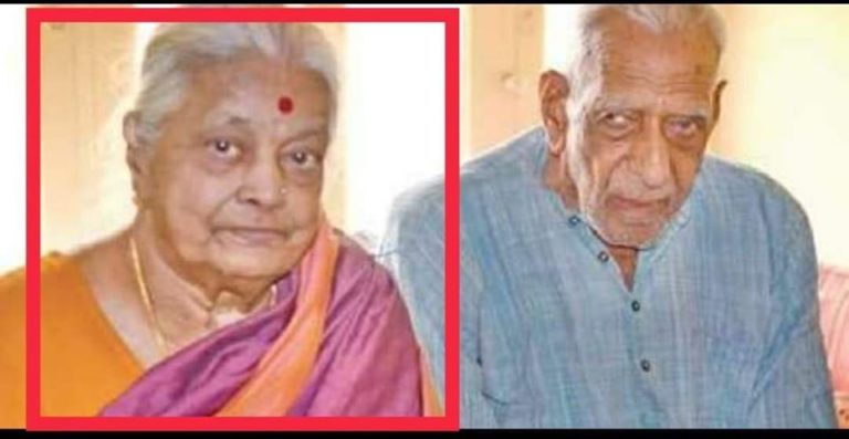 ಎಚ್.ಎಸ್.ದೊರೆಸ್ವಾಮಿಯವರ ಮಡದಿ ಶ್ರೀಮತಿ ಲಲಿತಮ್ಮ ನಿಧನ..