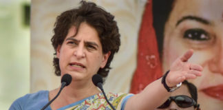 f you want to use BJP party flags and stickers on buses then do it. But let the buses run- priyanka gandhi