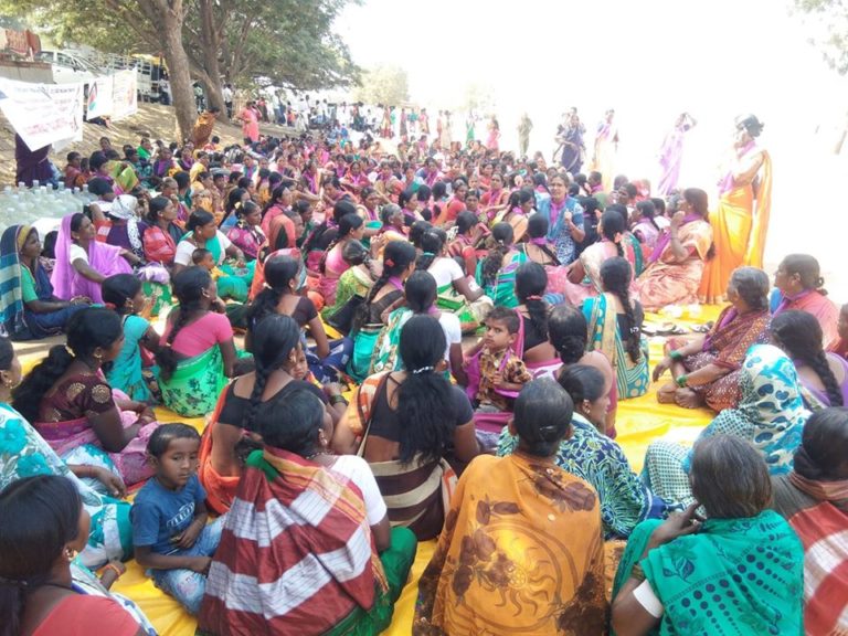 ಮದ್ಯ ನಿಷೇಧ ಆಂದೋಲನದಲ್ಲಿ ಮಡಿದ ರೇಣುಕಮ್ಮ ನೆನಪಿನಲ್ಲಿ ಉಪವಾಸ ಸತ್ಯಾಗ್ರಹ ಆರಂಭ..