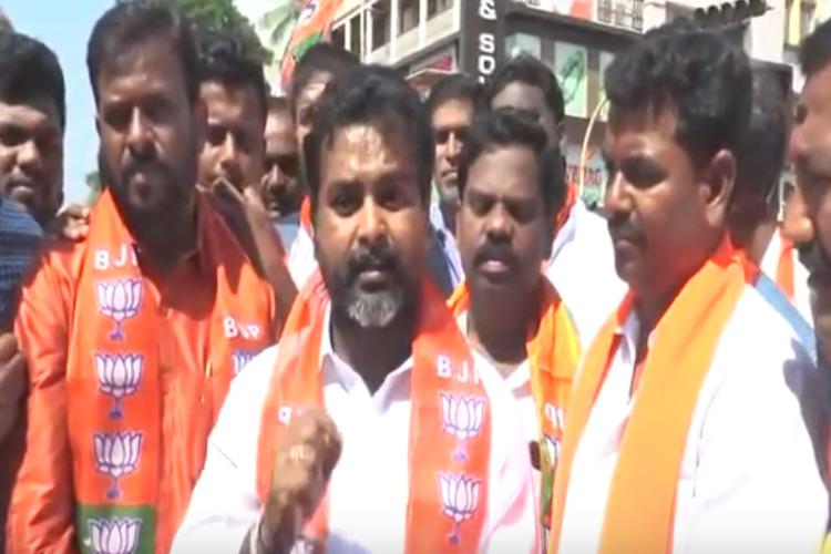 ಅಮೂಲ್ಯ ಲಿಯೋನಳನ್ನು ಎನ್‌ಕೌಂಟರ್‌ ಮಾಡುತ್ತೇವೆ: ಶ್ರೀರಾಮ ಸೇನೆಯ ಸಂಜು ಮರಡಿ ಹೇಳಿಕೆ