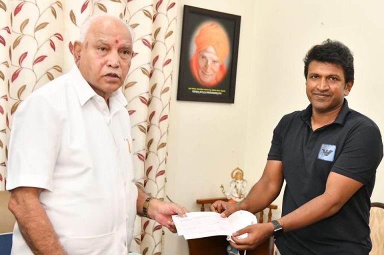 ಕೊರೊನಾ ವಿರುದ್ಧದ ಹೋರಾಟಕ್ಕೆ 50ಲಕ್ಷ ದೇಣಿಗೆ ನೀಡಿದ ಪುನೀತ್‌ ರಾಜ್‌ಕುಮಾರ್‌
