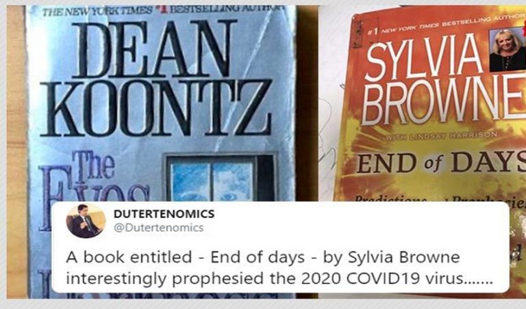 Fact check: ಈ ಎರಡು ಪುಸ್ತಕಗಳು ಕೊರೊನ ವೈರಸ್ ಬಗ್ಗೆ ಮೊದಲೆ ಹೇಳಿದ್ದವೇ?