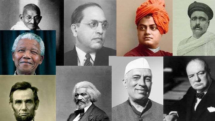 ವಿಶ್ವದ ದಿಕ್ಕು ಬದಲಿಸಿದ ಮಹಾನ್ ನಾಯಕರ ಕೆಲವು ಭಾಷಣಗಳ ತುಣುಕುಗಳು