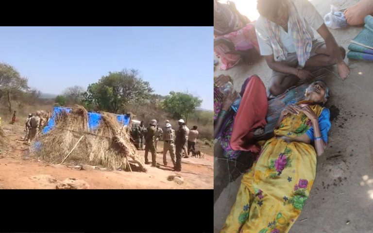 ಕೊರೊನಾ ನಡುವೆಯೇ ಇರುಳಿಗ ಬುಡಕಟ್ಟು ಸಮುದಾಯದ ಮೇಲೆ ಅರಣ್ಯ ಇಲಾಖೆ ದಾಳಿ: ಗುಡಿಸಲುಗಳ ಧ್ವಂಸ
