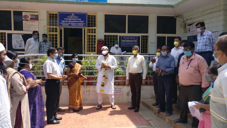 ತುಮಕೂರು: ಗುಣಮುಖನಾಗಿ ಹೊರಬಂದ ಕೊರೊನ ಶಂಕಿತ ವ್ಯಕ್ತಿ