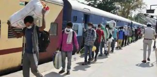 migrant workers, cancels rail service, builders lobby,