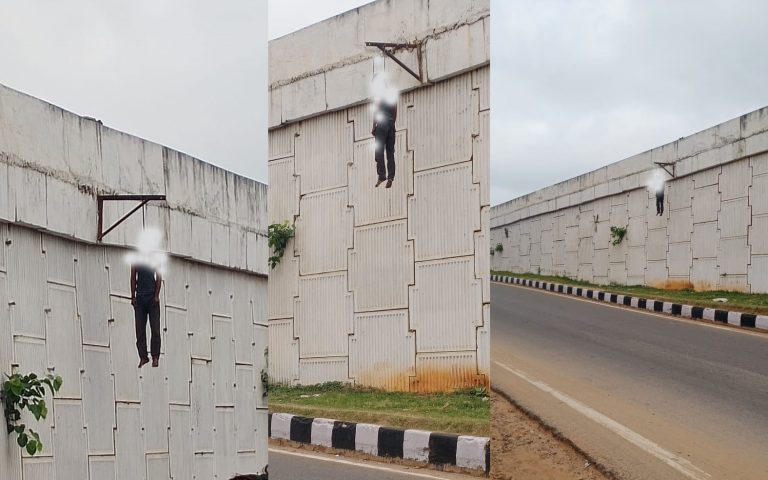 ತುಮಕೂರಿನಲ್ಲಿ ನೇಣುಬಿಗಿದ ಸ್ಥಿತಿಯಲ್ಲಿ ಮೃತದೇಹ ಪತ್ತೆ: ಕೊಲೆಶಂಕೆ