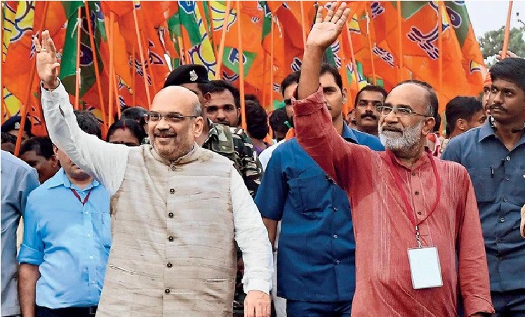 Naanu Gauri,ನಾನು ಗೌರಿ, ಕೇರಳ ಬಿಜೆಪಿ