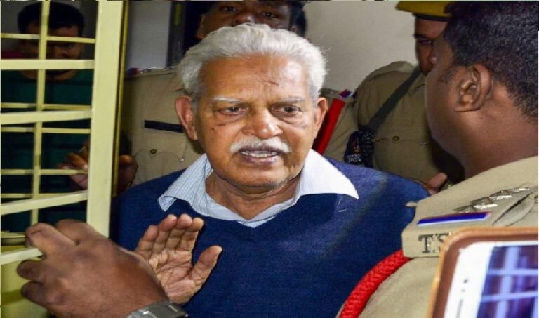 ವರವರ ರಾವ್‌ರನ್ನು ಆಸ್ಪತ್ರೆಗೆ ಸೇರಿಸಿ: 14 ಸಂಸದರಿಂದ ಮಹಾ ಸಿಎಂಗೆ ಪತ್ರ