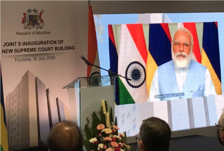 ನಮ್ಮ ಸಹಕಾರಕ್ಕೆ ಯಾವುದೆ ಷರತ್ತುಗಳಿಲ್ಲ: ಮಾರಿಷಸ್‌ಗೆ ಪ್ರಧಾನಿ ಮೋದಿ