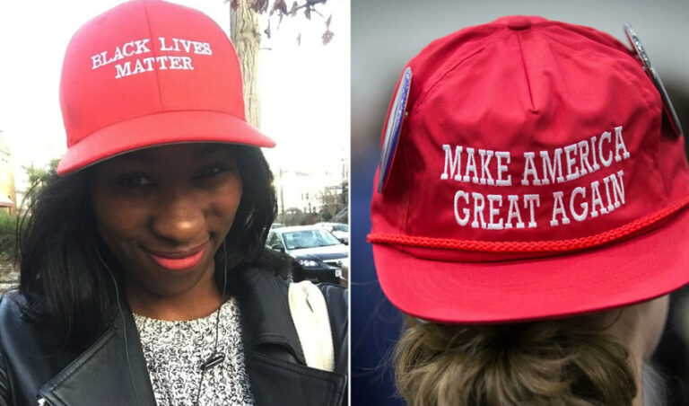 ‘ಮೇಕ್ ಅಮೆರಿಕ ಗ್ರೇಟ್ ಅಗೈನ್’ v/s ‘ಬ್ಲ್ಯಾಕ್ಸ್ ಲೈವ್ಸ್ ಮ್ಯಾಟರ್’