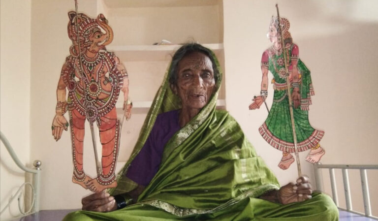 ವಿದೇಶದಲ್ಲಿ ತೊಗಲುಗೊಂಬೆಯಾಟ ಪ್ರದರ್ಶಿಸಿ ಮೆಚ್ಚುಗೆ ಗಳಿಸಿದ ಕಿಳ್ಯೇಕ್ಯಾತರ ಭೀಮವ್ವ!