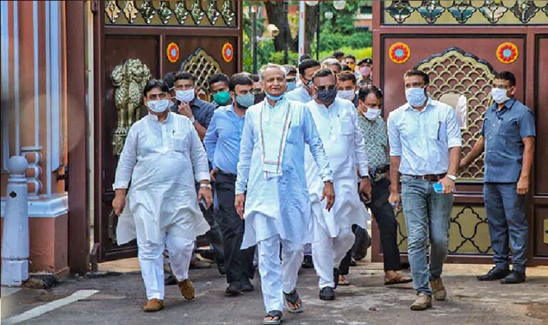 ರಾಜಸ್ಥಾನ ಬಿಕ್ಕಟ್ಟು: ಬಿಜೆಪಿಯ ಆವಿಶ್ವಾಸ ಗೊತ್ತುವಳಿಗೆ ಸೋಲು; ಗೆಹ್ಲೋಟ್‌ಗೆ ಗೆಲುವು