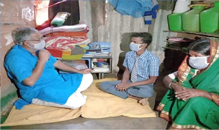 ಬೆಂಗಳೂರಿಗೆ ವಲಸೆ ಕಾರ್ಮಿಕರಾಗಿ ಬಂದಿದ್ದ ಬಾಲಕನಿಗೆ SSLCಯಲ್ಲಿ 616 ಅಂಕ; ಸಚಿವರ ಅಭಿನಂದನೆ