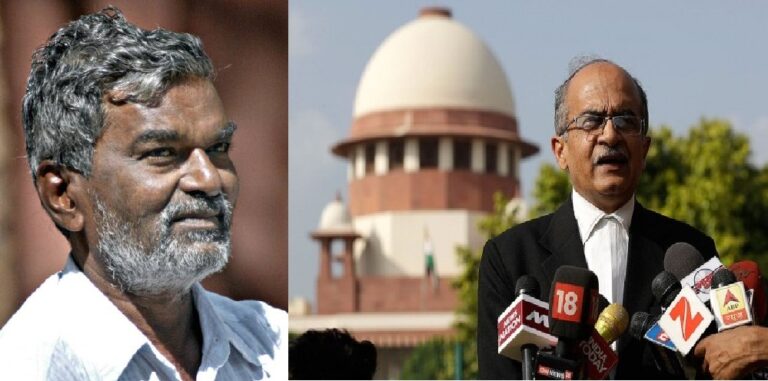 ಬುಡ ಅಲ್ಲಾಡಿಸುತ್ತಿರುವ ಭೂಷಣ್ ಟ್ವೀಟ್ಸ್ -, ಸುಪ್ರೀಂಕೋಟ್‌‌ನ, ದೇವನೂರ ಮಹಾದೇವ