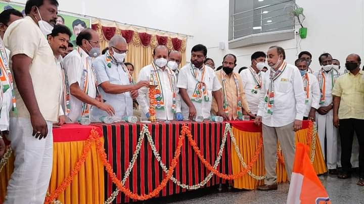 ಶಿರಾ ಉಪಚುನಾವಣೆ: ಅಭಿವೃದ್ದಿ ಮಂತ್ರ ಜಪಿಸಿದ ಕಾಂಗ್ರೆಸ್