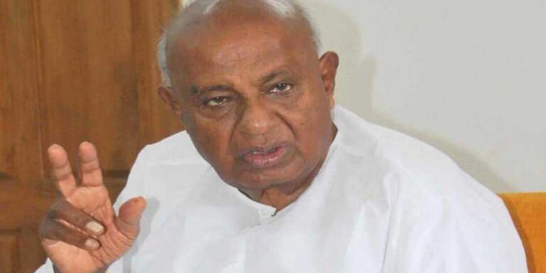 ರಾಜ್ಯಸಭಾ ಸದಸ್ಯರಾಗಿ ಕನ್ನಡದಲ್ಲಿ ಪ್ರಮಾಣವಚನ ಸ್ವೀಕರಿಸಿದ ಎಚ್.ಡಿ.ದೇವೇಗೌಡರು