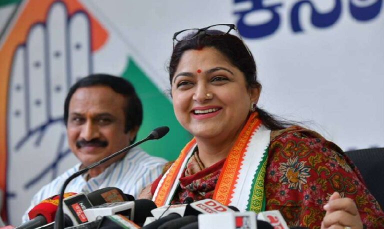 ಕಾಂಗ್ರೆಸ್‌ಗೆ ನಟಿ ಖುಷ್ಬೂ ರಾಜೀನಾಮೆ: ಇಂದು ಬಿಜೆಪಿ ಸೇರುವ ಸಾಧ್ಯತೆ