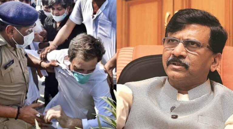 ಯುಪಿ ಪೊಲೀಸರ ವರ್ತನೆ 'ಪ್ರಜಾಪ್ರಭುತ್ವದ ಮೇಲಿನ ಸಾಮೂಹಿಕ ಅತ್ಯಾಚಾರ': ಸಂಜಯ್ ರಾವತ್