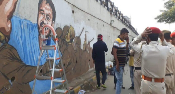 ಹೋರಾಟಗಾರ ಅಖಿಲ್ ಗೊಗೋಯ್ ಚಿತ್ರ ಬಿಡಿಸಿದ್ದಕ್ಕೆ ಕಲಾವಿದರು ಪೊಲೀಸ್ ವಶಕ್ಕೆ!