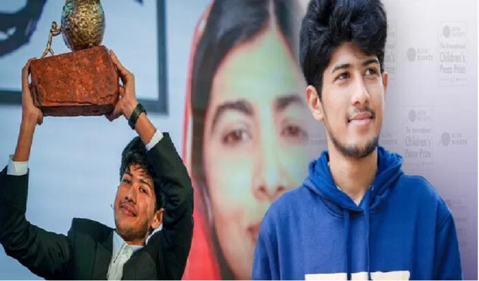 ಸೈಬರ್ ಕ್ರೈಂ ತಡೆಗಟ್ಟಲು ಮೊಬೈಲ್ ಆಪ್: ಮಕ್ಕಳ ನೊಬೆಲ್ ಶಾಂತಿ ಪ್ರಶಸ್ತಿ ಪಡೆದ 17ರ ಯುವಕ