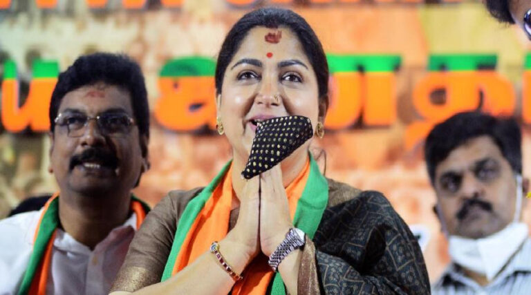 ನಟಿ, ರಾಜಕಾರಣಿ ಖುಷ್ಬೂ ಸುಂದರ್‌ ಪ್ರಯಾಣಿಸುತ್ತಿದ್ದ ಕಾರು ಅಪಘಾತ