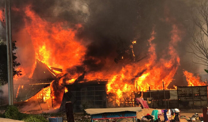 ಅಸ್ಸಾಂ: ಗುವಾಹಟಿಯಲ್ಲಿ 30 ಸಿಲಿಂಡರ್‌ ಸ್ಫೋಟ, 66 ಗುಡಿಸಲುಗಳು ಭಸ್ಮ