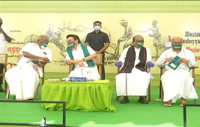 ತಮಿಳುನಾಡು: ರೈತ ಹೊರಾಟವನ್ನು ಬೆಂಬಲಿಸಿ ಉಪವಾಸ ಸತ್ಯಾಗ್ರಹ ಕೈಗೊಂಡ ಡಿಎಂಕೆ