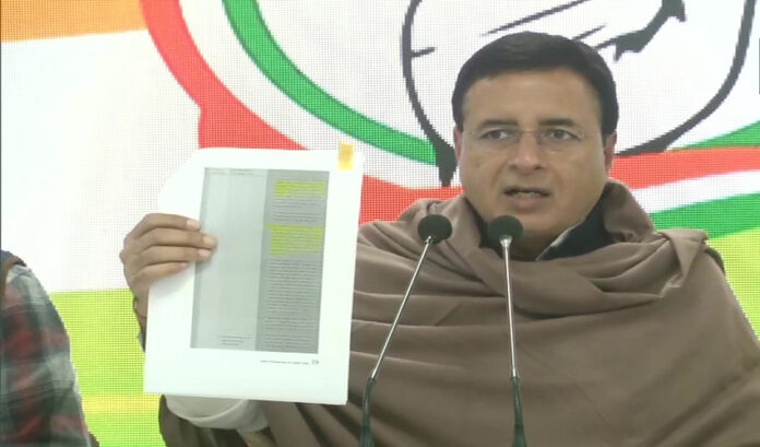 MSP ಜಾರಿ: ಮೋದಿಯವರ ಮಾತುಗಳನ್ನು ಮೋದಿಯೇ ಕೇಳುತ್ತಿಲ್ಲ - ರಣದೀಪ್ ಸುರ್ಜೇವಾಲ