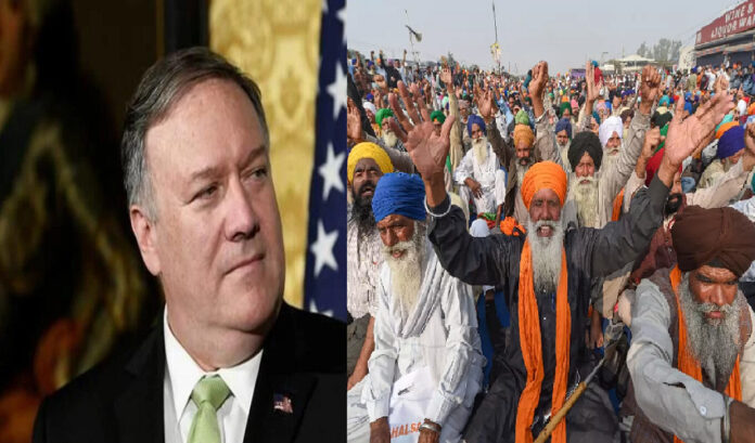 ರೈತ ಹೋರಾಟ: ಭಾರತದೊಂದಿಗೆ ಮಾತನಾಡುವಂತೆ ಒತ್ತಾಯ - ಅಮೇರಿಕದ ಸಂಸದರ ಪತ್ರ