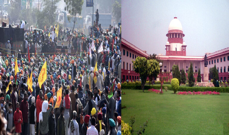 ರೈತರ ಹೋರಾಟ ರಾಷ್ಟ್ರೀಯ ಸಮಸ್ಯೆಯಾಗುವ ಮುನ್ನ ಬಗೆಹರಿಸಿ: ಕೇಂದ್ರಕ್ಕೆ ಸುಪ್ರೀಂ ಸಲಹೆ