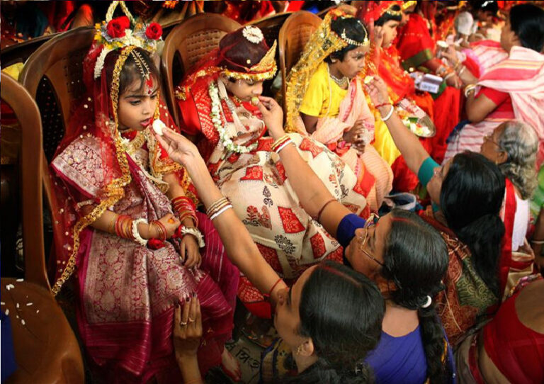 ಮಧ್ಯಪ್ರದೇಶ: ಕನ್ಯಾ ಪೂಜೆ ಕಡ್ಡಾಯ ಮಾಡಿದ ಶಿವರಾಜ್ ಸಿಂಗ್ ಚೌಹಾಣ್ ಸರ್ಕಾರ