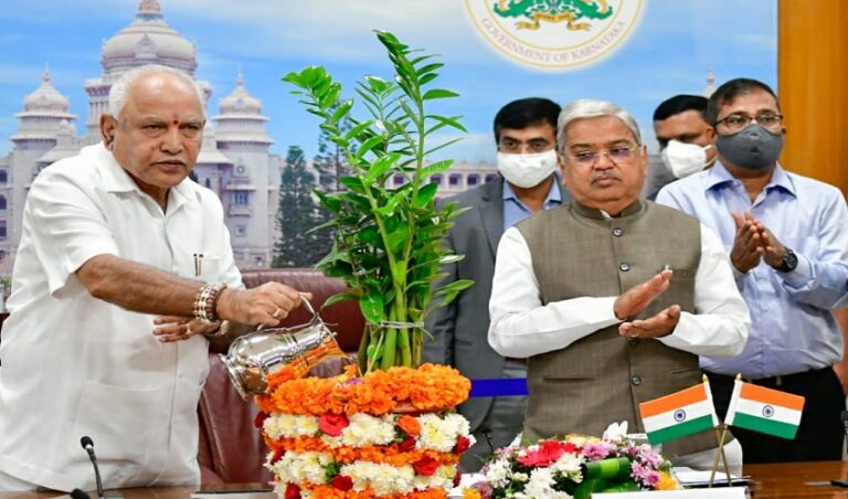 ಪ್ರಧಾನಿಯವರ ದೂರದೃಷ್ಟಿ ಯೋಜನೆಗೆ ಪೂರಕವಾಗಿ ರಾಜ್ಯದ ಕ್ರಮ: ಬಿ.ಎಸ್.ಯಡಿಯೂರಪ್ಪ