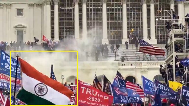 ಧ್ವಜ, ಅಮೆರಿಕ, ಭಾರತೀಯ ಧ್ವಜ