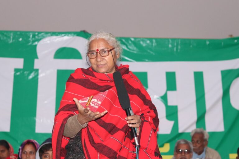 ರೈತ ಹೋರಾಟ ಪ್ರಜಾಪ್ರಭುತ್ವವನ್ನು ಬಲಗೊಳಿಸುತ್ತಿದೆ: ಹೋರಾಟಗಾರ್ತಿ ಮೇಧಾ ಪಾಟ್ಕರ್‌