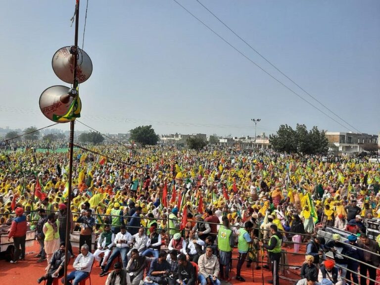 ಪಂಜಾಬ್: ರೈತರ ಮಹಾರ್‍ಯಾಲಿಯಲ್ಲಿ ಮಿಂದೆದ್ದ ಬರ್ನಾಲಾ ಜಿಲ್ಲೆ!