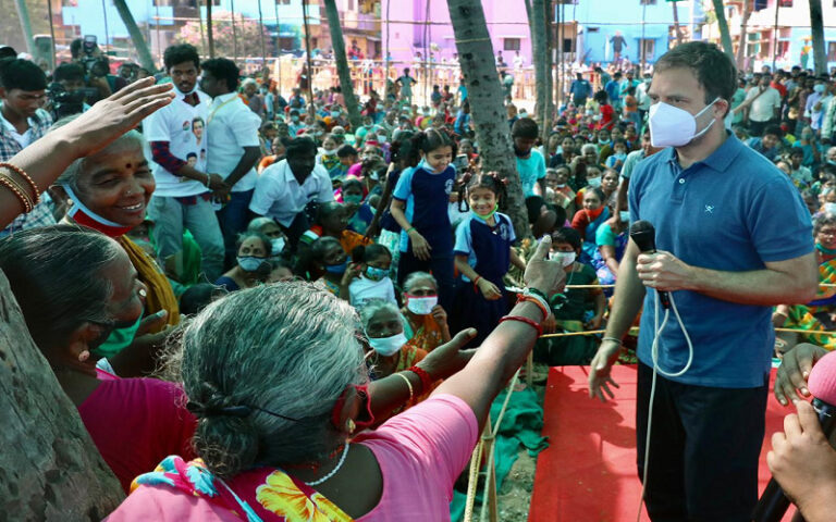 ದೆಹಲಿಯಲ್ಲಿ ಮೀನುಗಾರರಿಗೇಕೆ ಸಚಿವಾಲಯವಿಲ್ಲ: ರಾಹುಲ್ ಗಾಂಧಿ ಪ್ರಶ್ನೆ