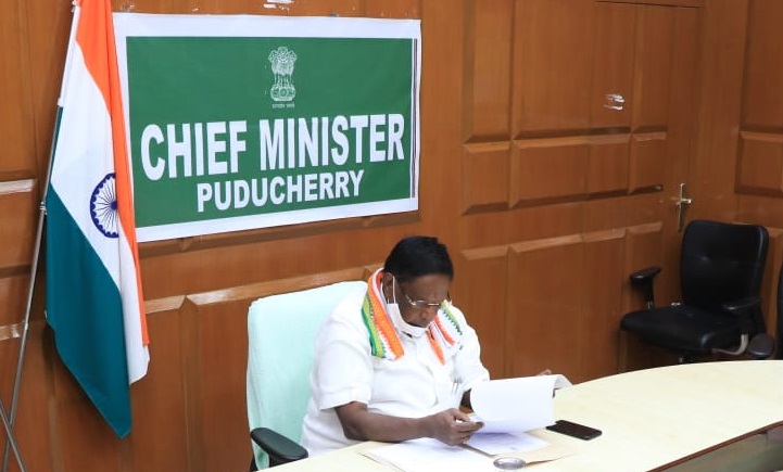 ಪುದುಚೇರಿ,V.Narayanasamy