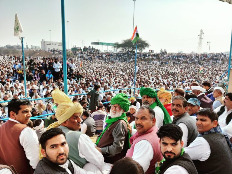 ದಾದ್ರಿ ಮಹಾಪಂಚಾಯತ್‌ನಲ್ಲಿ 50 ಸಾವಿರ ರೈತರು ಭಾಗಿ: 5 ನಿರ್ಣಯಗಳ ಅಂಗೀಕಾರ