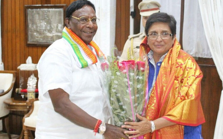 ಪುದುಚೇರಿ ಲೆಫ್ಟಿನೆಂಟ್-ಗವರ್ನರ್: ’ಜೀವಮಾನದ ಅನುಭವ’ ಎಂದ ಡಾ.ಕಿರಣ್ ಬೇಡಿ