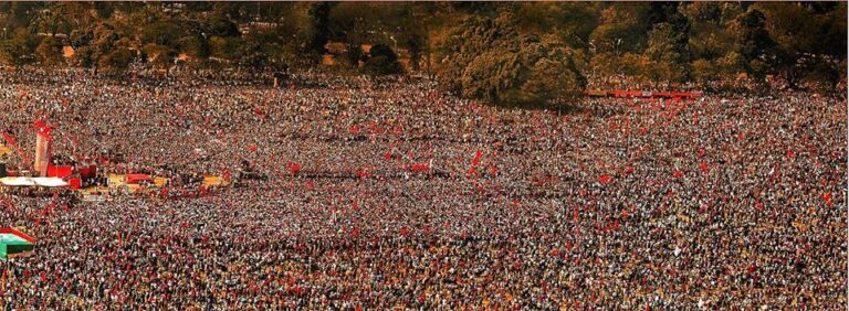 ಎಡಪಕ್ಷಗಳ ಬೃಹತ್ ರ‍್ಯಾಲಿಯ ಫೋಟೊಗಳನ್ನು ಮೋದಿ ರ‍್ಯಾಲಿಯೆಂದು ತಪ್ಪಾಗಿ ಹಂಚಿದ ಬಿಜೆಪಿಗರು!
