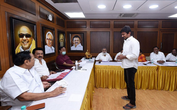 ತಮಿಳುನಾಡು: ಟಿಕೆಟ್‌ಗಾಗಿ ಸಂದರ್ಶನ ಎದುರಿಸಿದ ಉದಯಾನಿಧಿ ಸ್ಟಾಲಿನ್