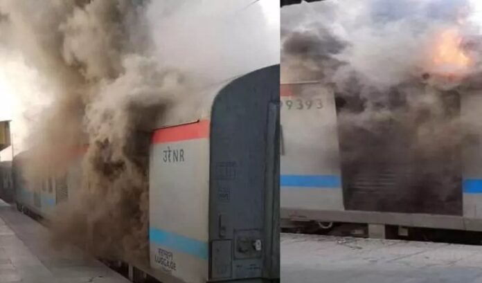 ಗಾಝಿಯಾಬಾದ್: ಶತಾಬ್ದಿ ಎಕ್ಸ್‌ಪ್ರೆಸ್‌ ರೈಲಿನಲ್ಲಿ ಬೆಂಕಿ ಅವಘಡ | Naanu gauri