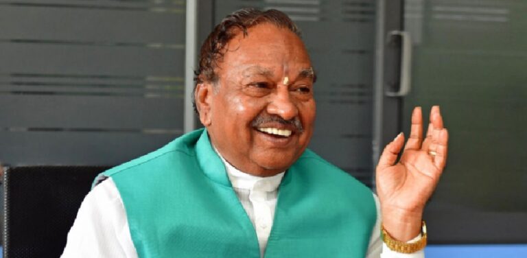 ಕಾಂಗ್ರೆಸ್ ನಾಯಕರ ವಿರುದ್ಧ ಅವಾಚ್ಯ ಶಬ್ಧ ಬಳಕೆ: ಕಾಂಗ್ರೆಸ್ ಆಕ್ರೋಶ, ಕ್ಷಮೆ ಕೇಳಿದ ಈಶ್ವರಪ್ಪ