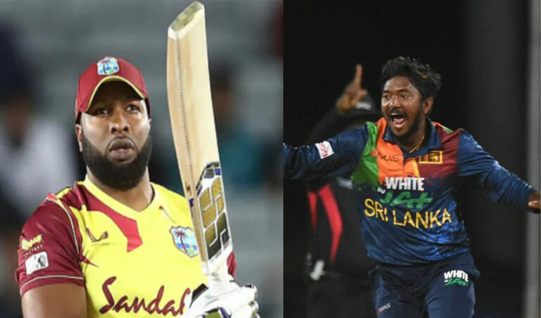ಹ್ಯಾಟ್ರಿಕ್ ಗಳಿಸಿದ ಬೌಲರ್ ಅಕಿಲಾ ಧನಂಜಯ: ಮರು ಓವರ್‌ನಲ್ಲೆ 6 ಬಾಲ್‌ಗೆ 6 ಸಿಕ್ಸರ್‌ ಬಾರಿಸಿದ ಪೊಲಾರ್ಡ್!