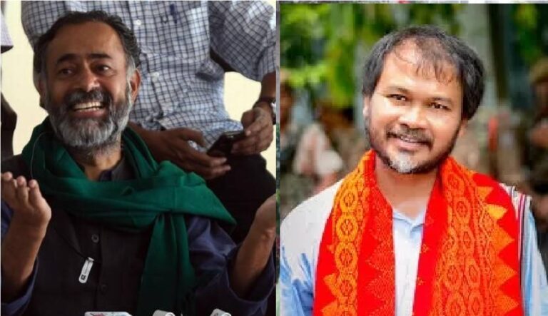 ʼಬಿಜೆಪಿ ಸೋಲಿಸಿ ಅಭಿಯಾನʼ: ಅಖಿಲ್‌ ಗೊಗೋಯ್ ಭೇಟಿಯಾದ ಯೋಗೇಂದ್ರ ಯಾದವ್